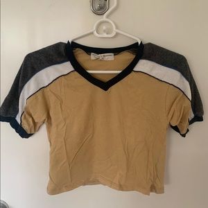 urban outfitters cropped tshirt